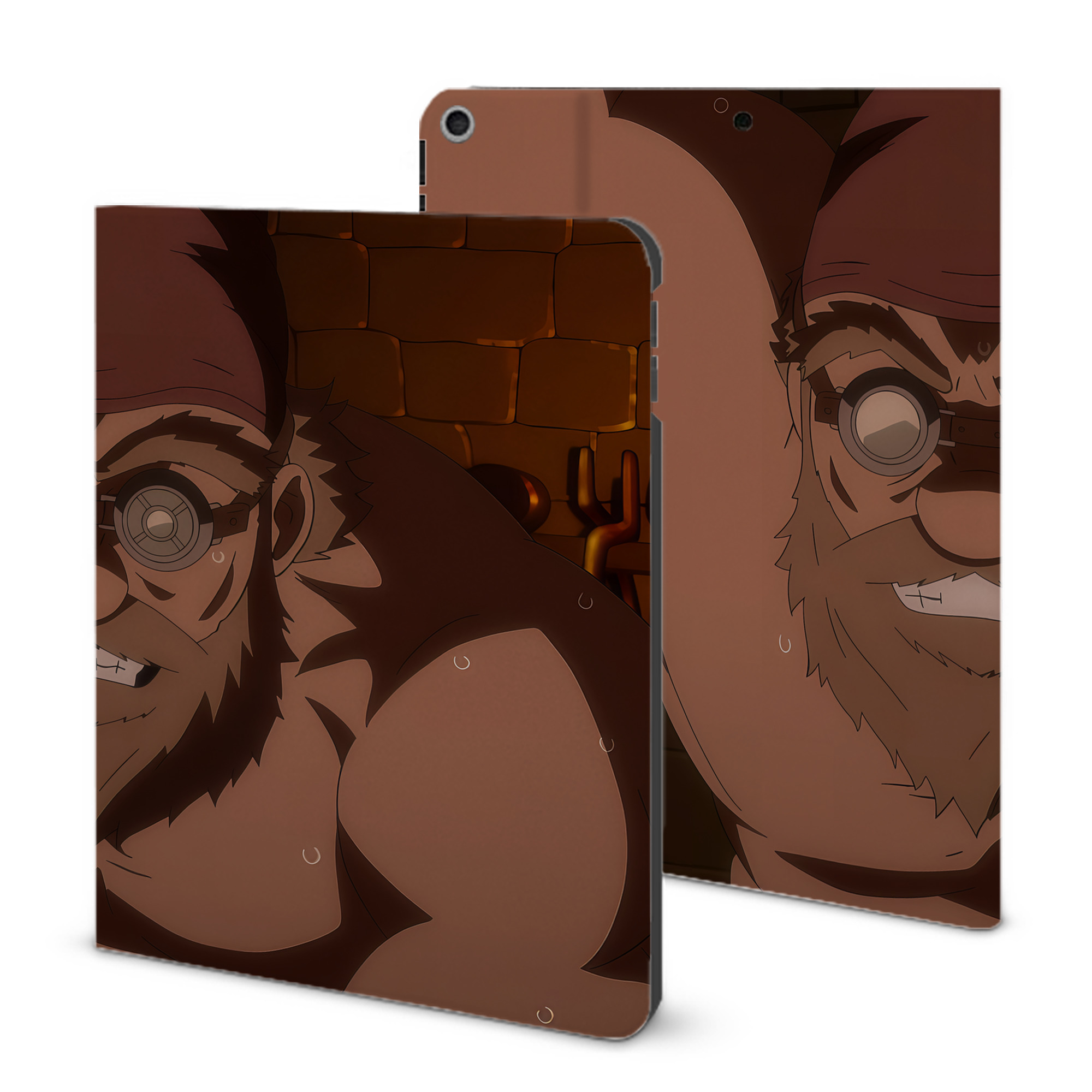 （画像用） 転スラ Regarding Reincarnated to Slime IPad ケース ブック型 PUレザー TPU 耐衝撃 軽量 薄型 ペン収納なし 全面保護 IPad 各モデル対応